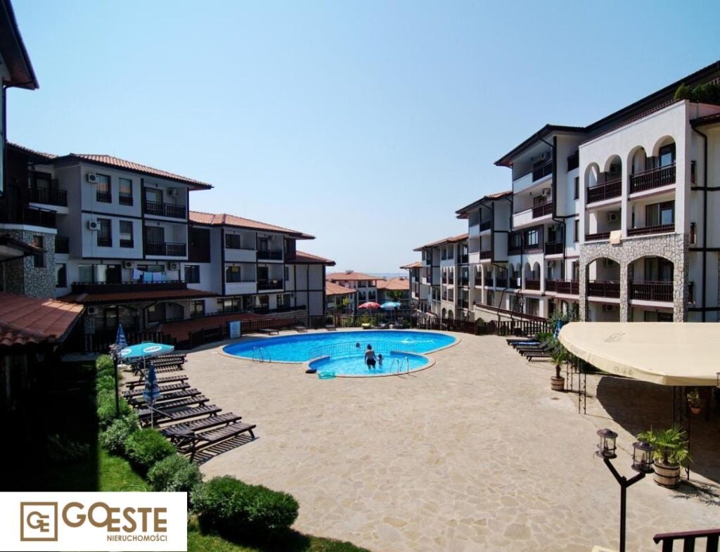 Apartament z jedną sypialnią w kompleksie Arena II, Święty Włas A Acb Ef Fc Cc A F D E