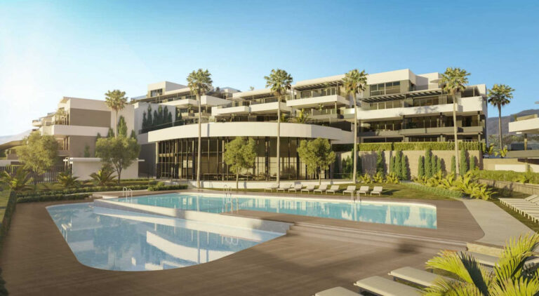 Parterowy apartament z ogrodem w Estepona, Hiszpania E D B Fc C B B D Aa