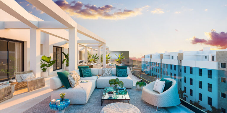 Penthouse w Mijas Hiszpania E D B Fc C B B D Aa