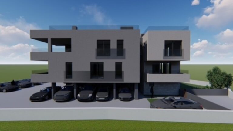 Apartament w nowym budynku, widok na morze, pierwsze piętro, 54,68 m2 - Zaton A A Zaton Apartmani