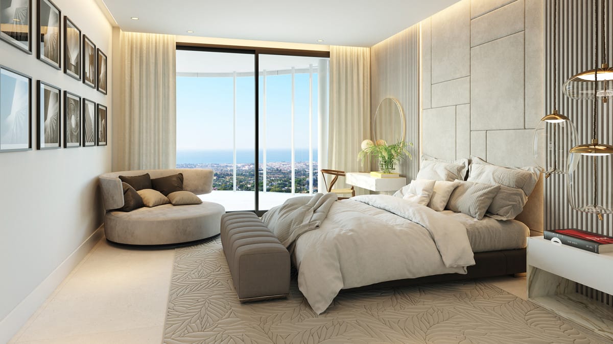 Futurystyczny penthouse w Benahavís Hiszpania Fcab C B Cd E