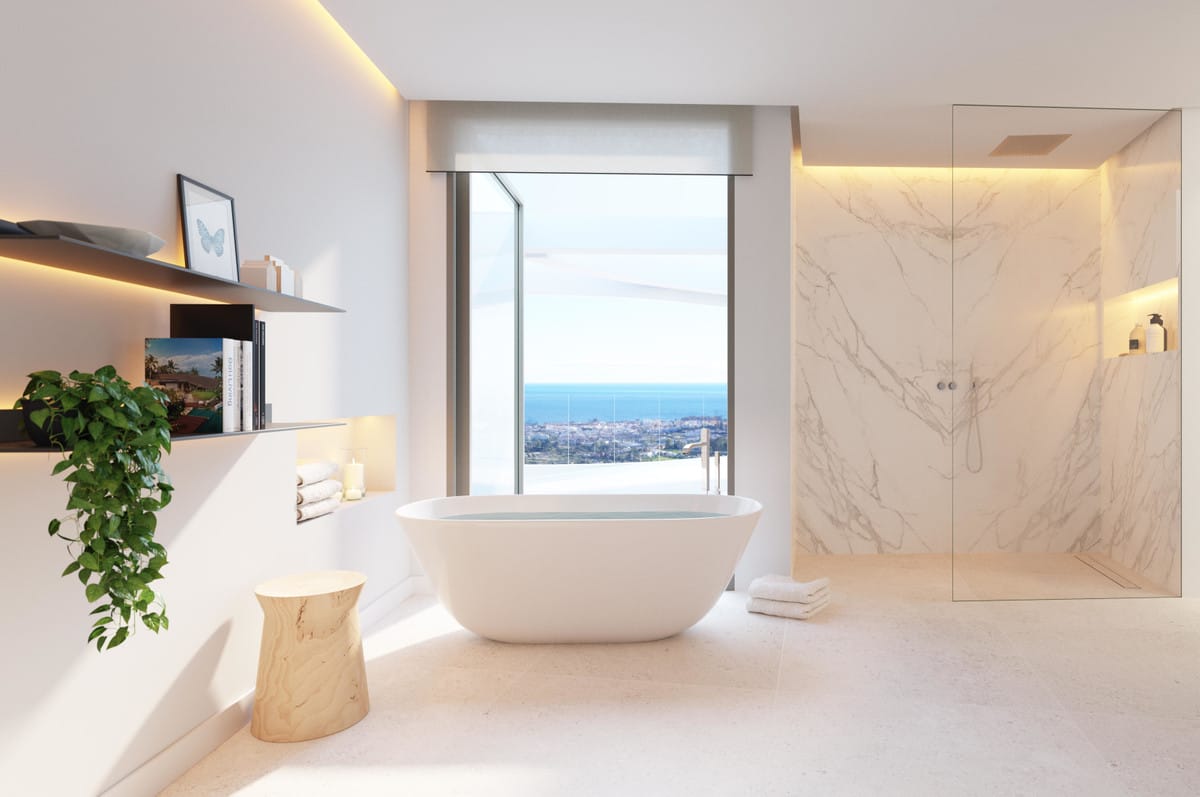 Futurystyczny penthouse w Benahavís Hiszpania Fd Dea Db C Ca B A