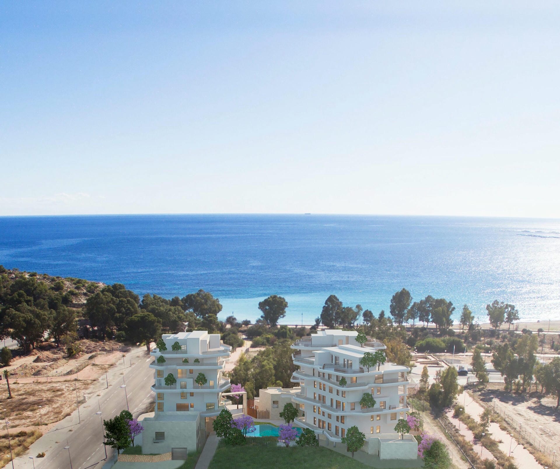 Penthouse na sprzedaż w Villajoyosa, Północna Costa Blanca Hiszpania Scaled