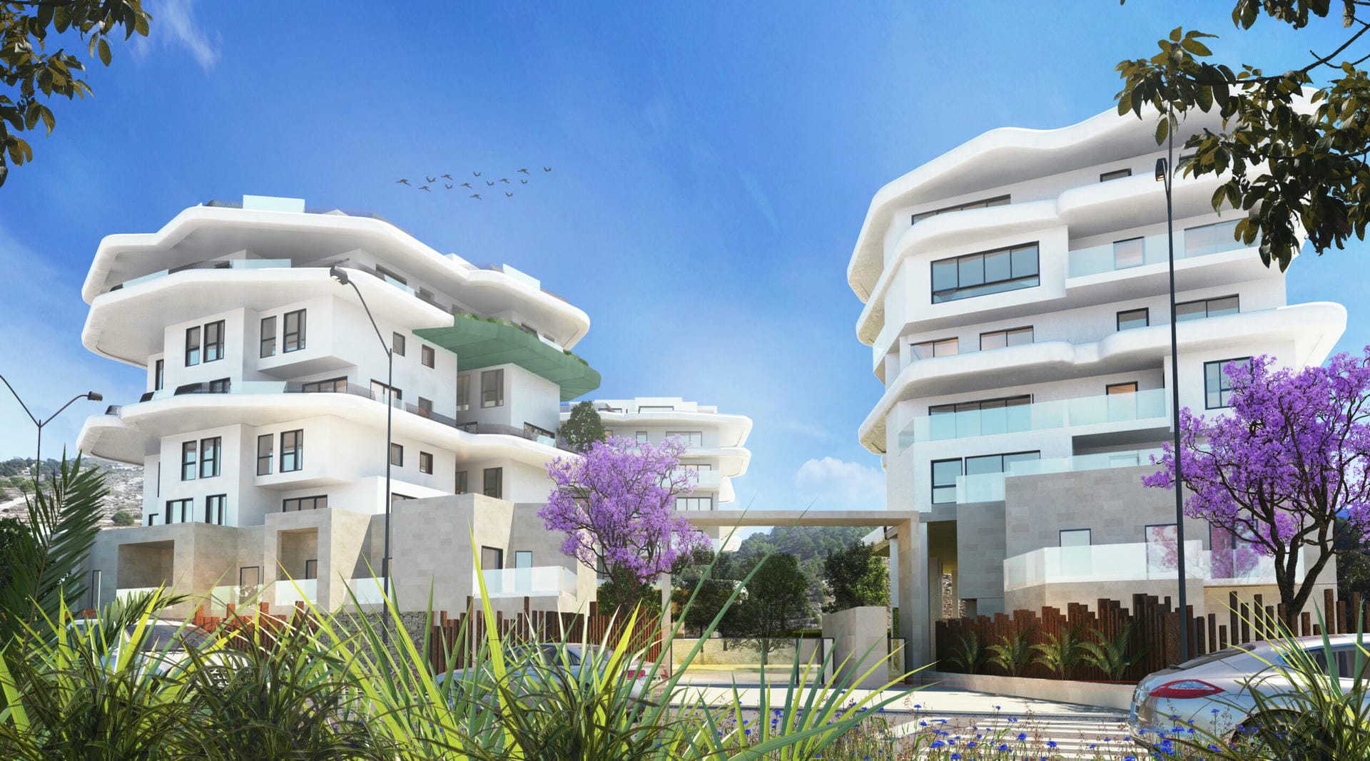 Apartament w Villajoyosa, Północna Costa Blanca Hiszpania Scaled