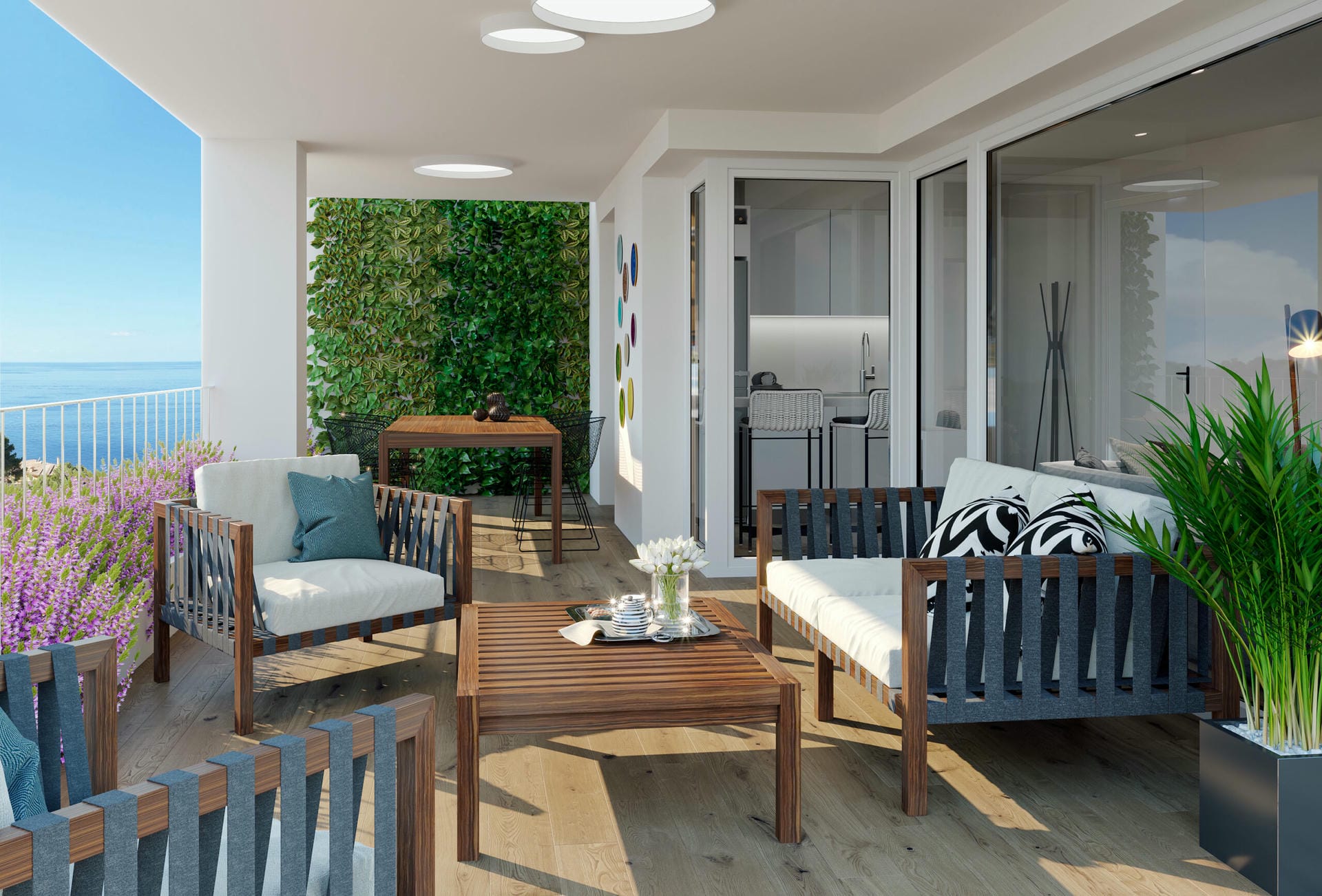 Apartament w Villajoyosa, Północna Costa Blanca Hiszpania Scaled