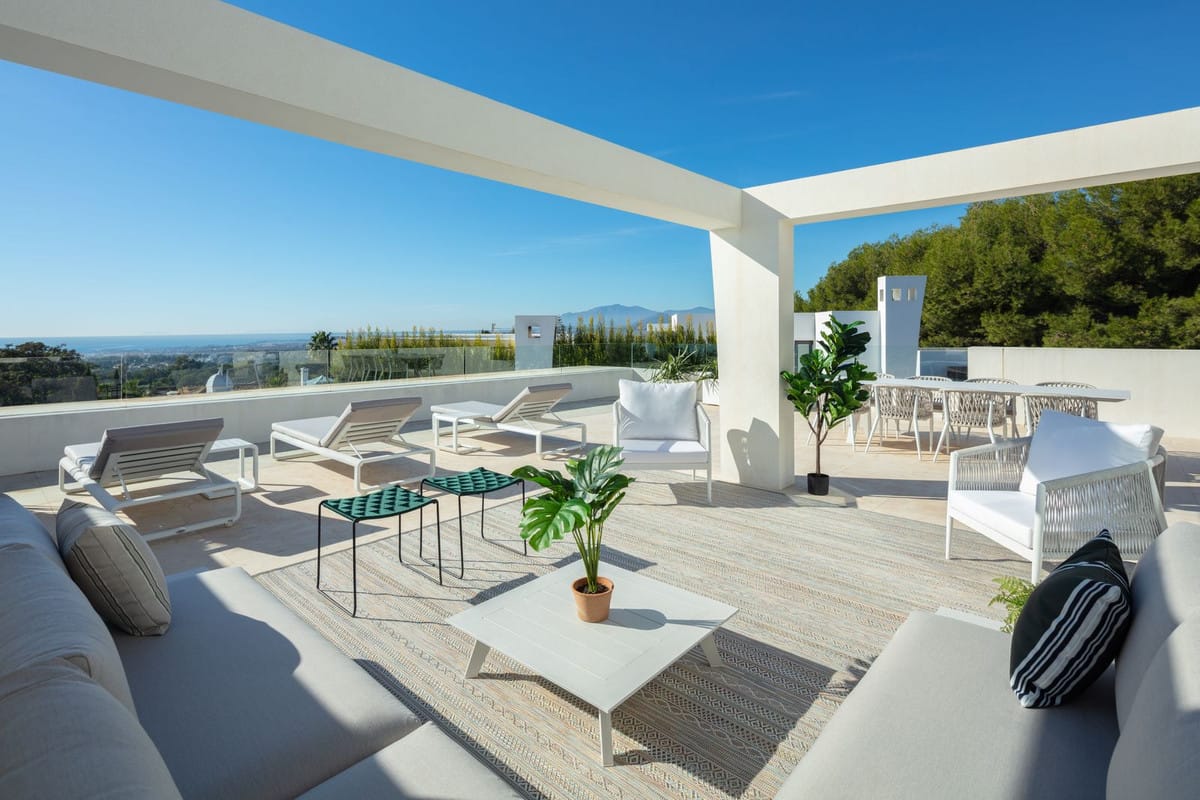 Apartament, Penthouse Duplex w Sierra Blanca Hiszpania Ec B Bf B Ce A