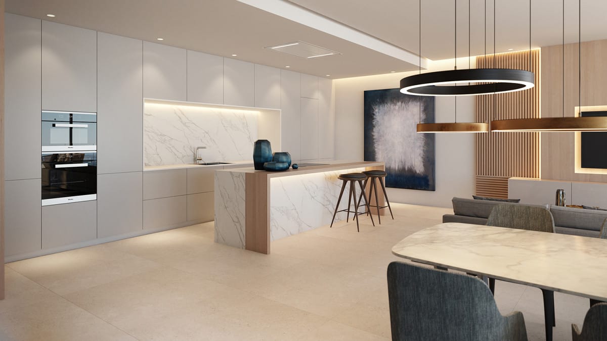 Futurystyczny penthouse w Benahavís Hiszpania Ec B Bf B Ce A