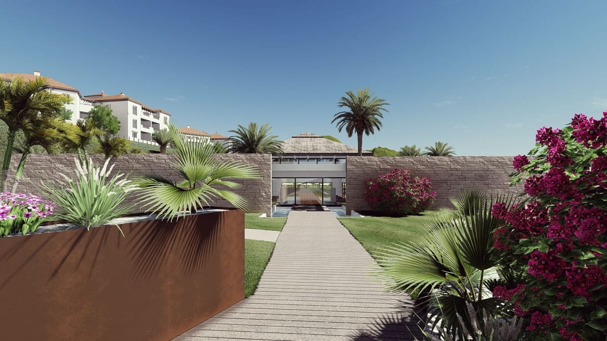 Apartament, Apartament na parterze w Manilva Hiszpania Cc F C E Ff D B E