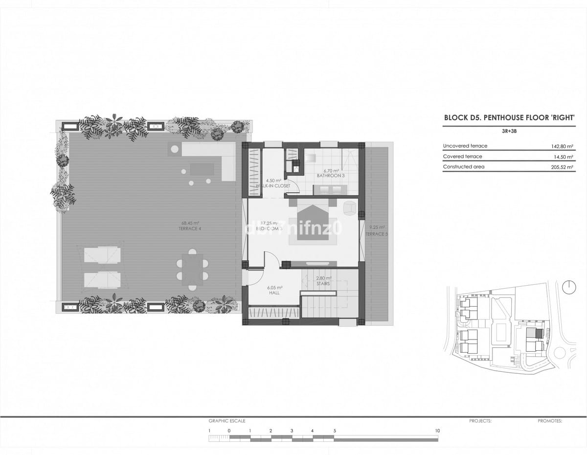 Penthouse na sprzedaż w The Golden Mile, Hiszpania D Ed Da A D C D E D