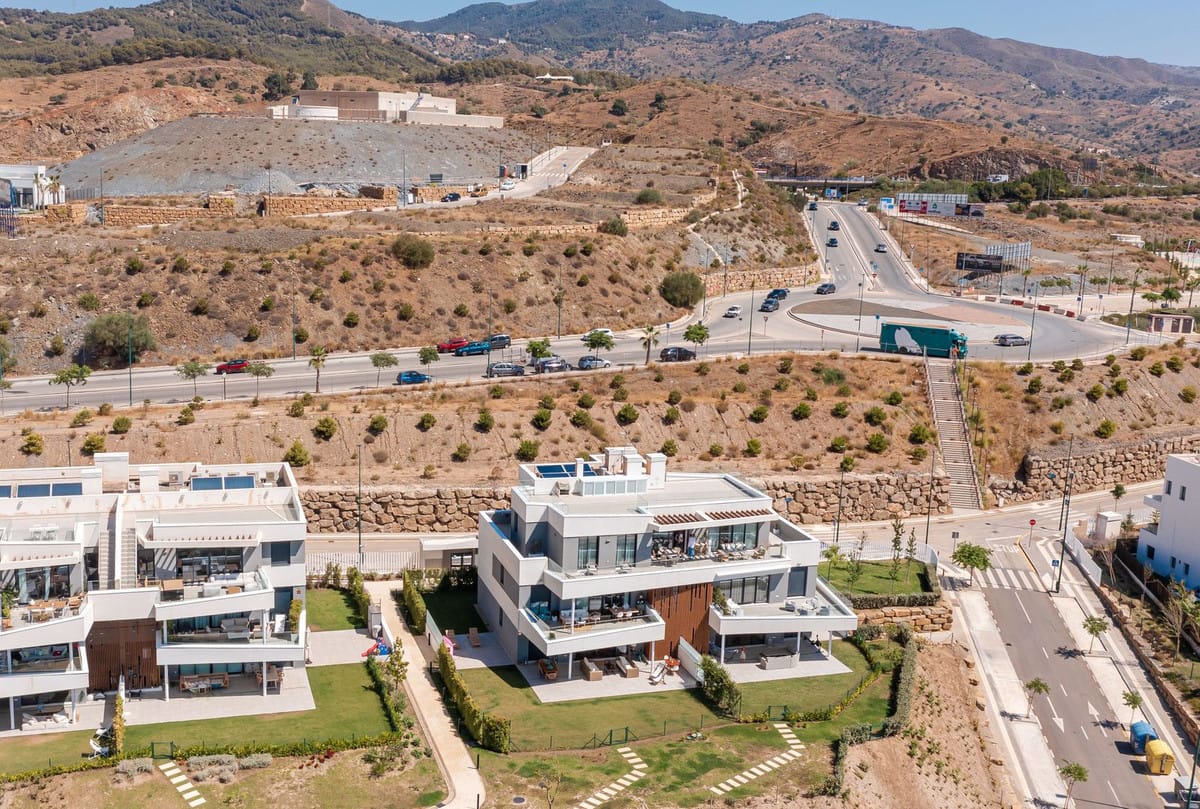 Penthouse z tarasem w Málaga, Hiszpania E Ec C Ad A Dec B D