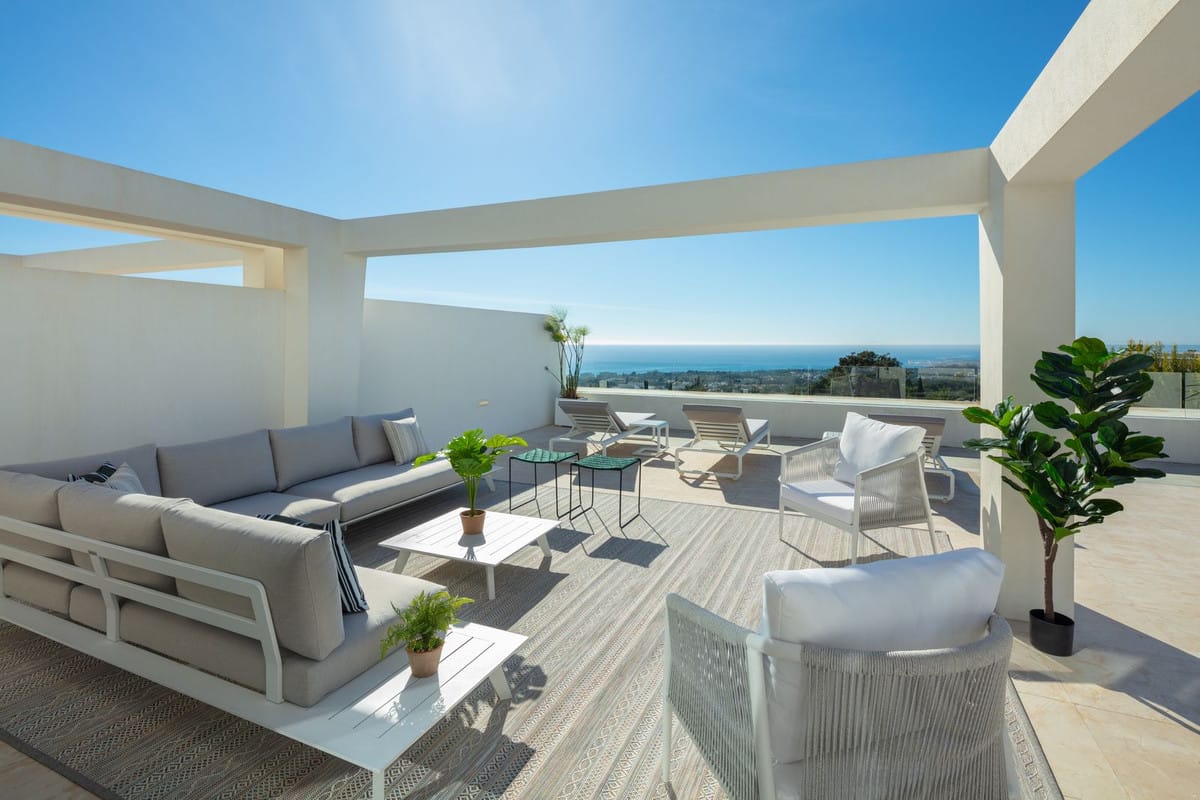 Apartament, Penthouse Duplex w Sierra Blanca Hiszpania C C F Fa Aecd B B C