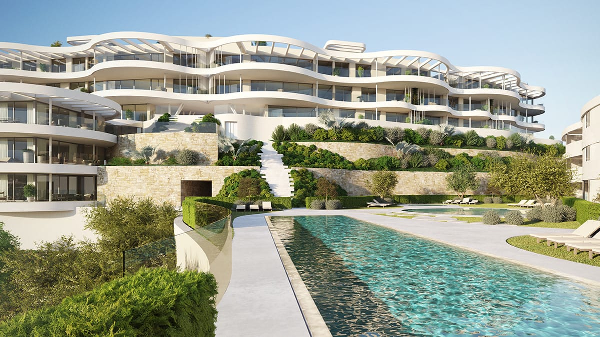 Futurystyczny penthouse w Benahavís Hiszpania C C F Fa Aecd B B C