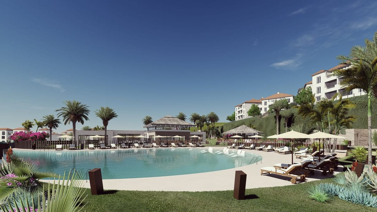 Apartament, Apartament na parterze w Manilva Hiszpania C C F Fa Aecd B B C