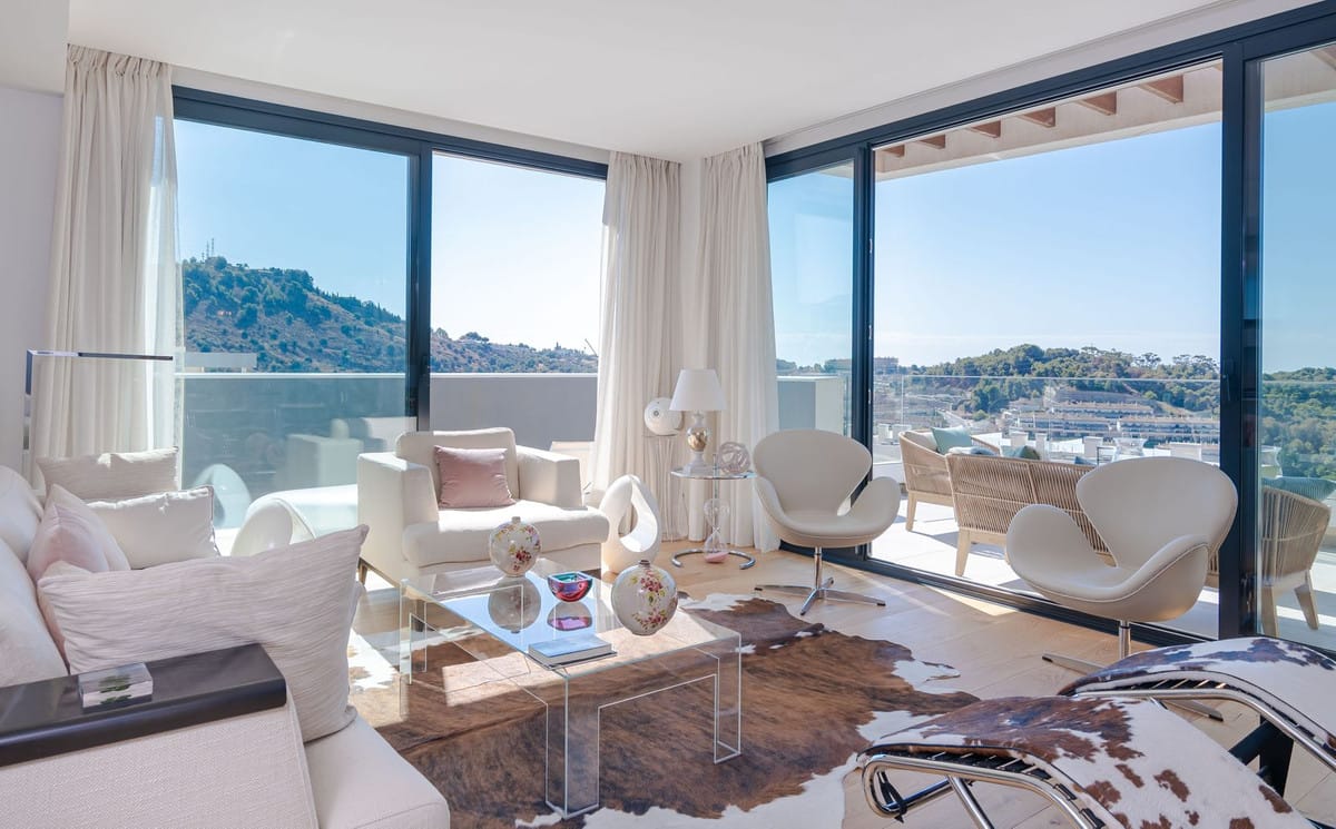 Penthouse z tarasem w Málaga, Hiszpania E Bcc C D Ce Beb C A