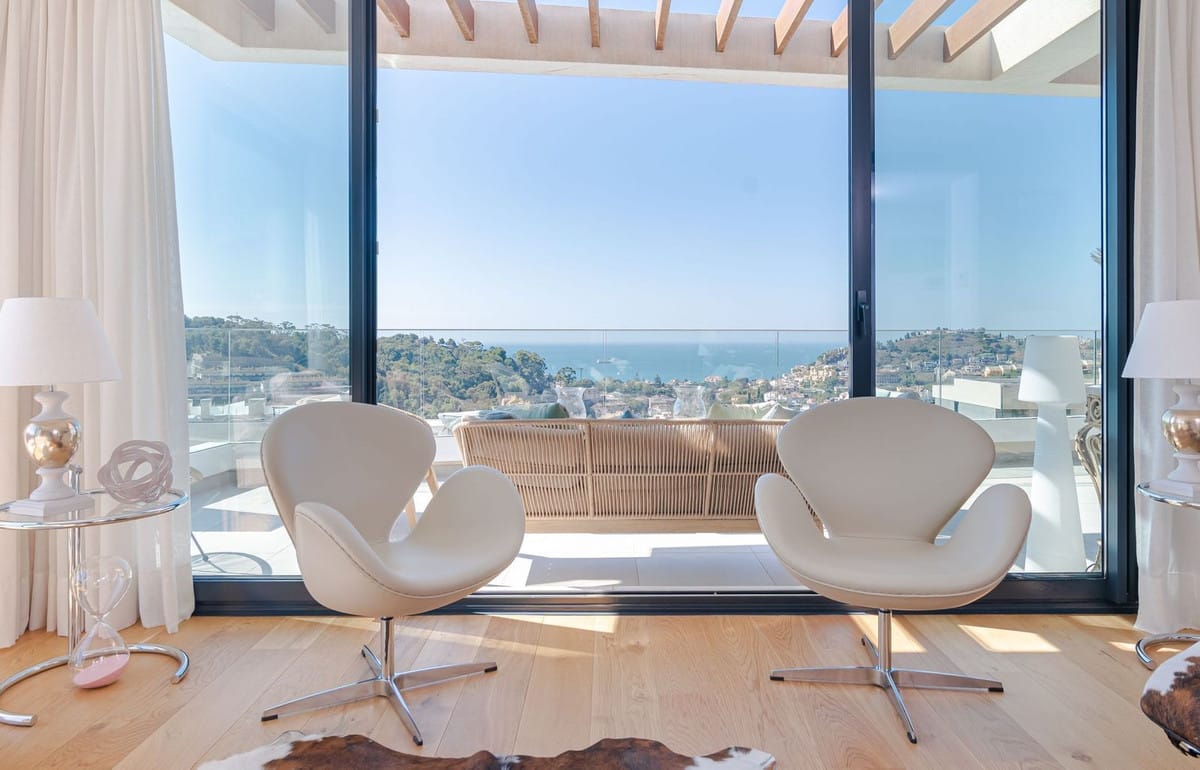 Penthouse z tarasem w Málaga, Hiszpania Aa Cc B C Bb Af Cd