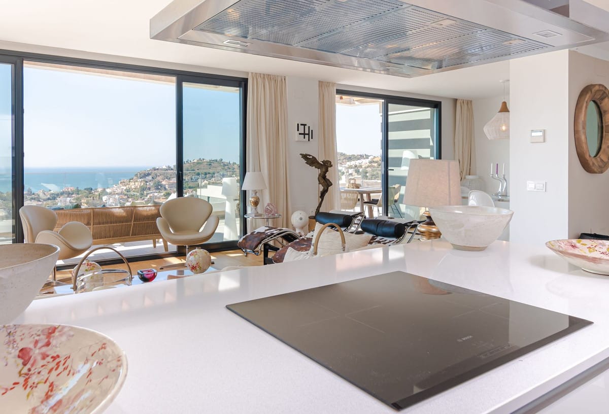 Penthouse z tarasem w Málaga, Hiszpania E A Bba E Ac Aca B Cdf