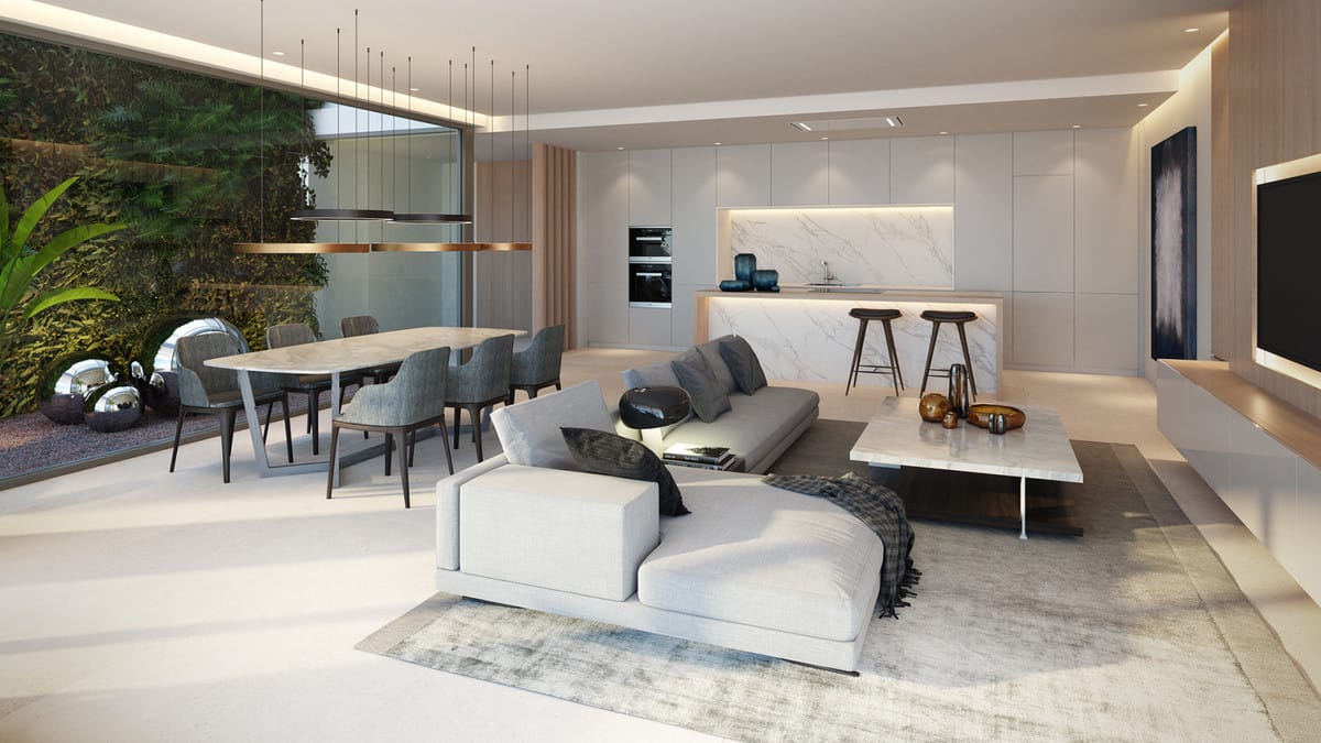 Futurystyczny penthouse w Benahavís Hiszpania D Cee B F Ef F A C E C