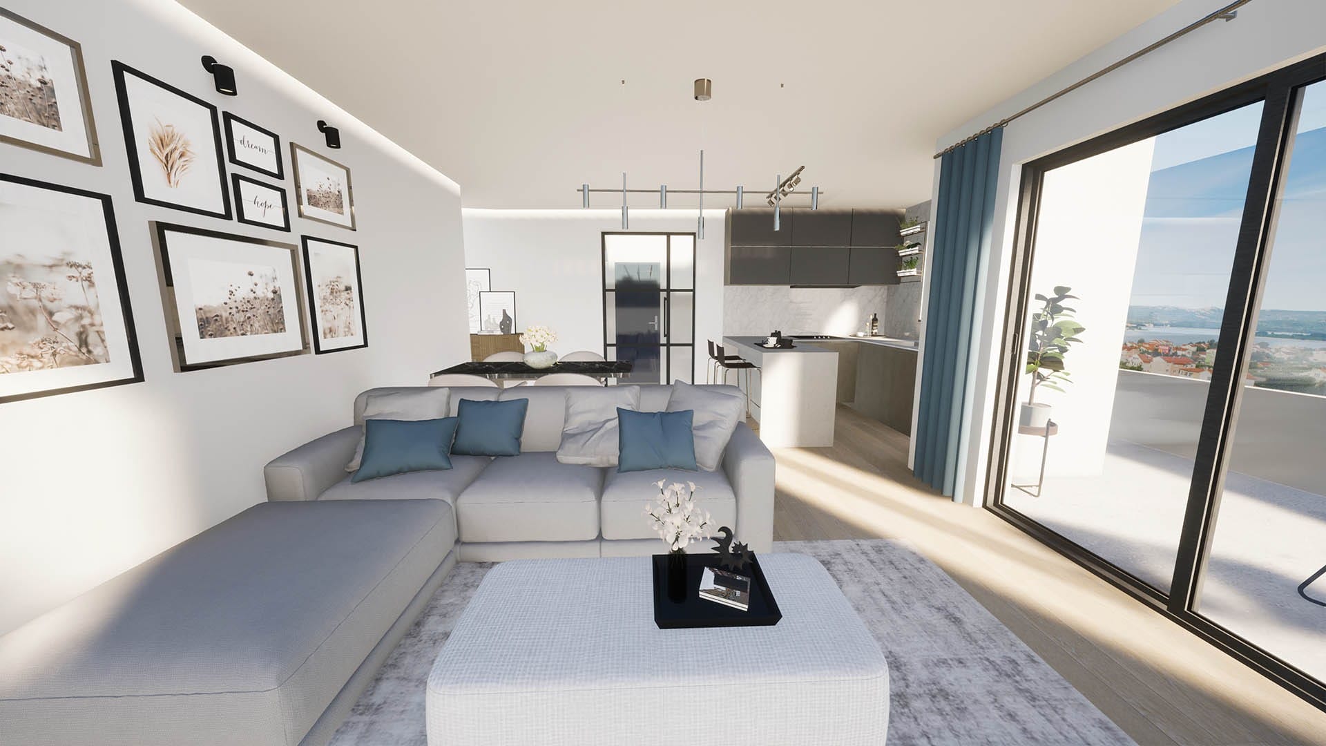 Apartament w Sveti Filip i Jakov, 69,02 m2, parter A A Sveti Filip I Jakov Interijeri