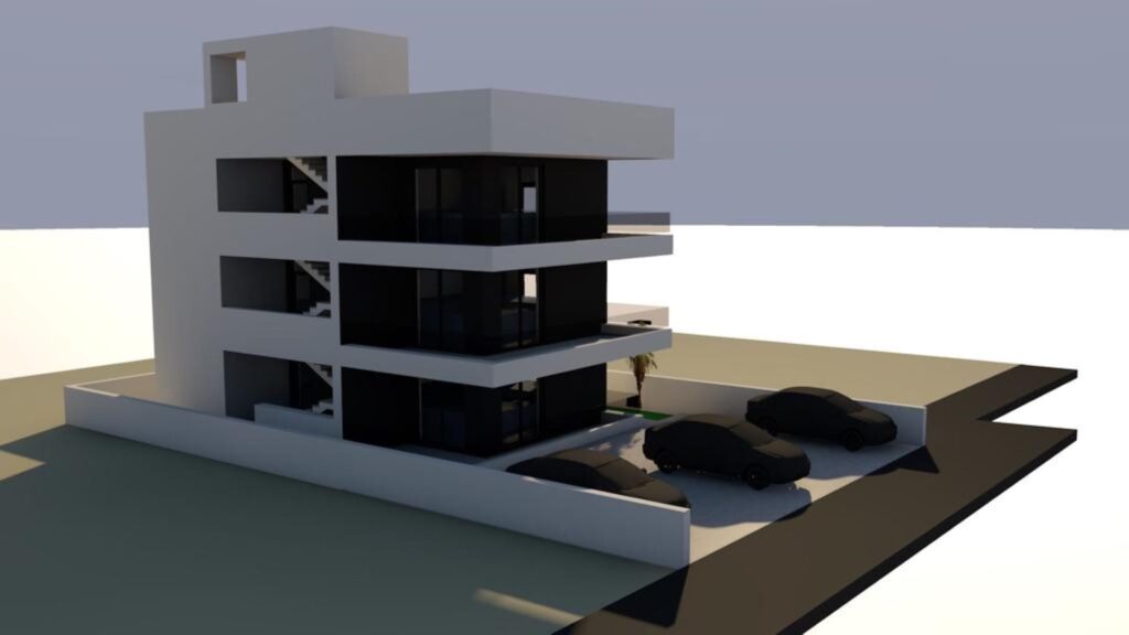 Apartament w nowym budynku, parter, 58 m od morza, Vir A Vir Apartmani