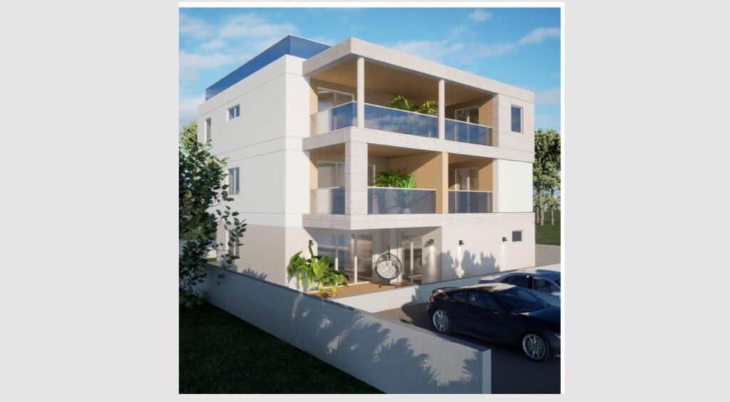 Apartament z widokiem na morze, 170 m od morza, NOWE ZABUDOWY, 3 sypialnie A A Vir