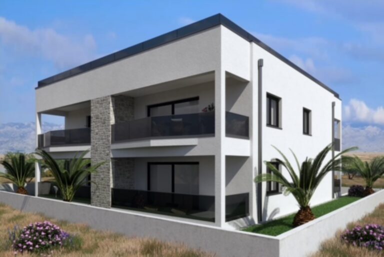 Na sprzedaż apartament z widokiem na morze i ogród w Virze A A Vir Apartmani