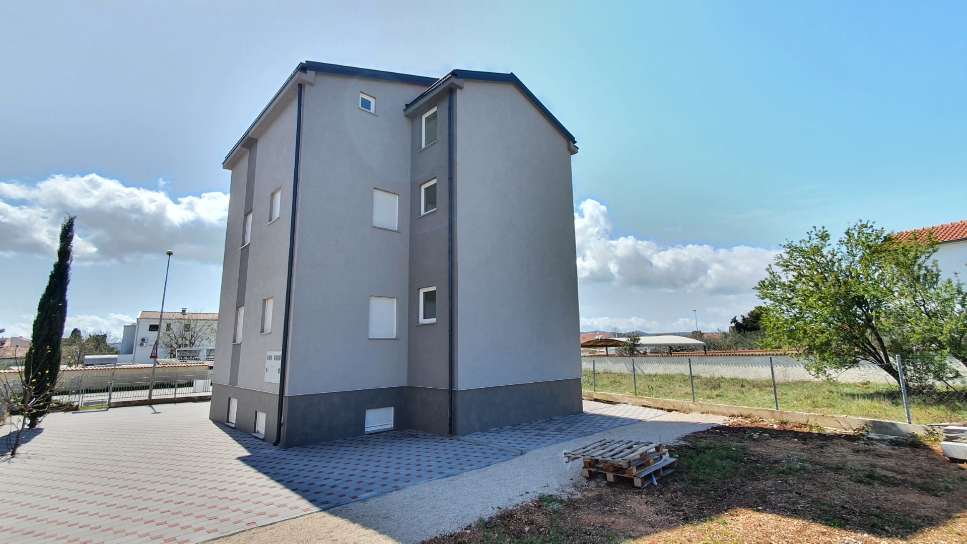 Apartament z widokiem na morze, nowy budynek, Turanj A Turanj
