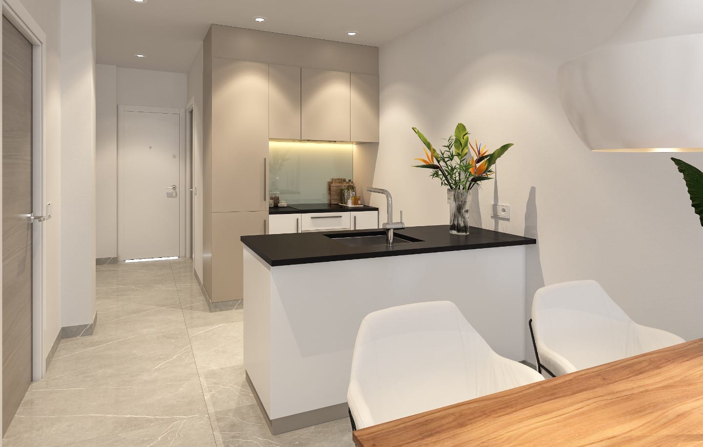 Bungalow w Xeresa, Północna Costa Blanca Hiszpania D