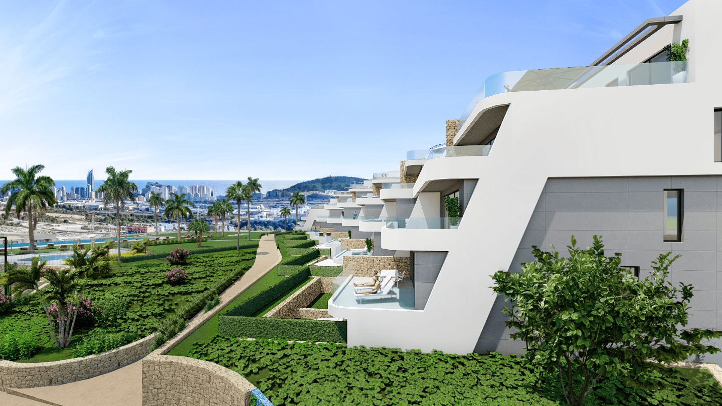 Duplex na sprzedaż w Finestrat, Północna Costa Blanca Hiszpania D