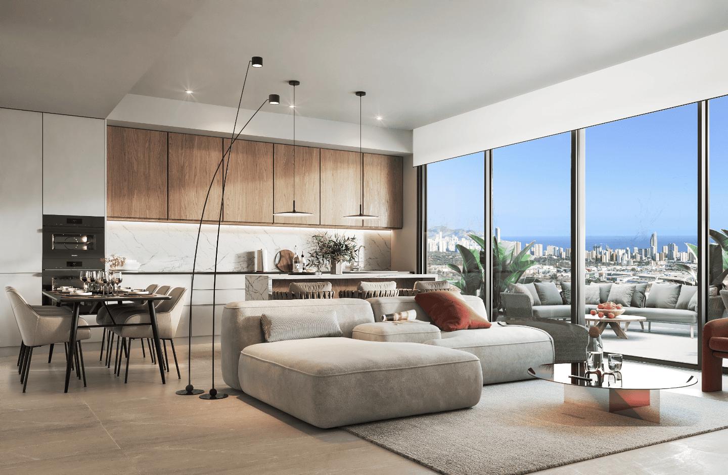 Duplex na sprzedaż w Finestrat, Północna Costa Blanca Hiszpania D
