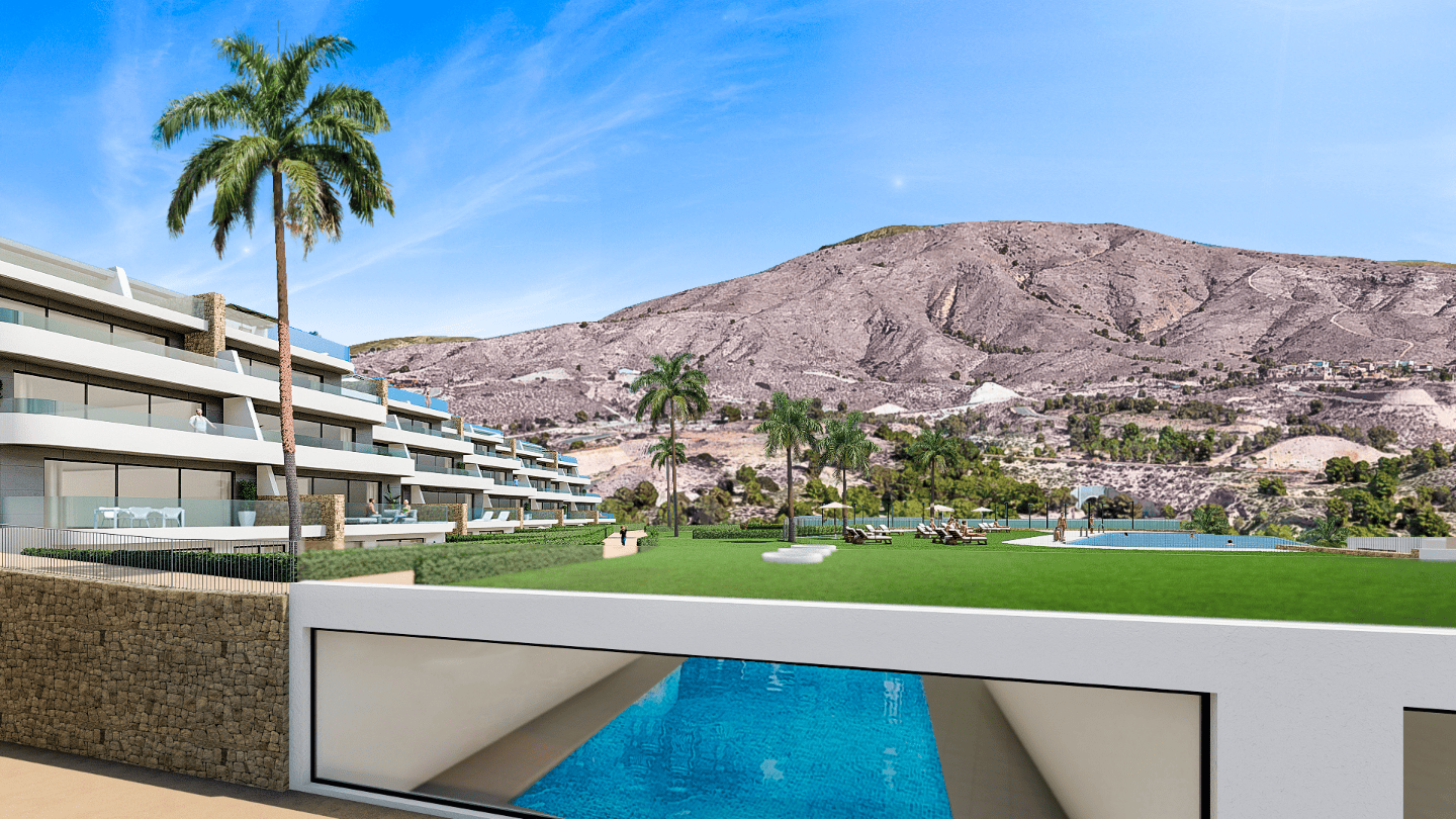 Ekskluzywny penthouse na sprzedaż w Finestrat, Północna Costa Blanca Hiszpania D