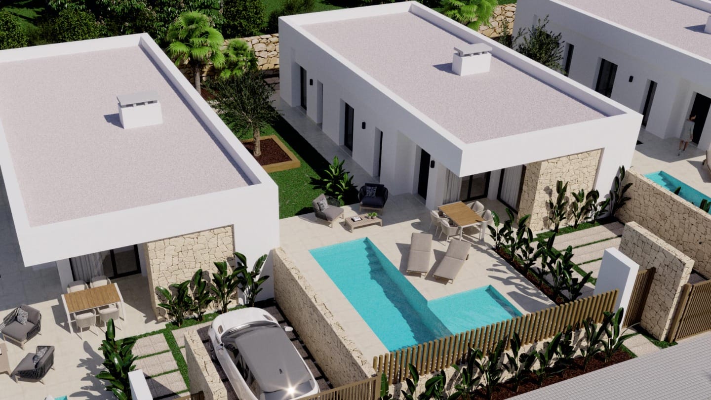 Willa z basenem w Finestrat, Północna Costa Blanca, Hiszpania: Na sprzedaż D