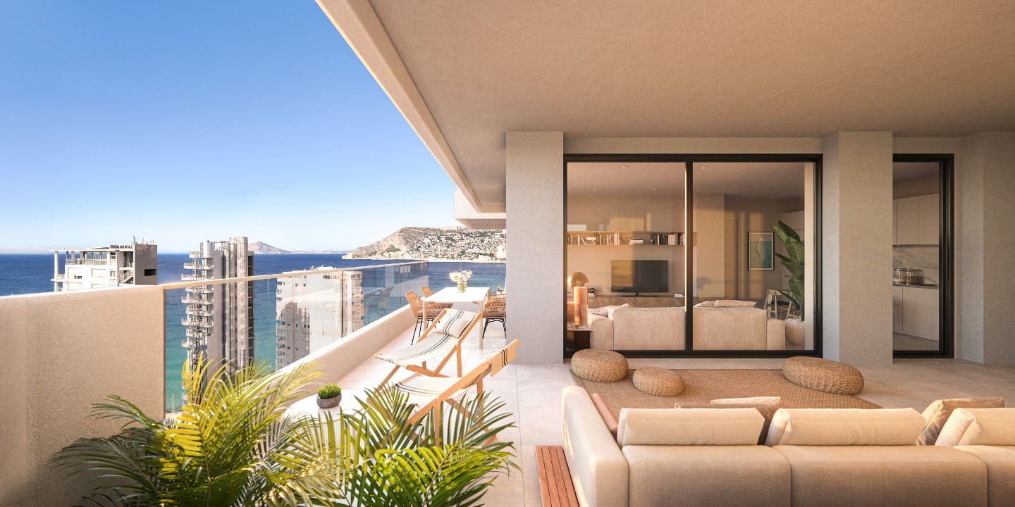 Elegancki apartament na sprzedaż w Calpe, Północna Costa Blanca Hiszpania D