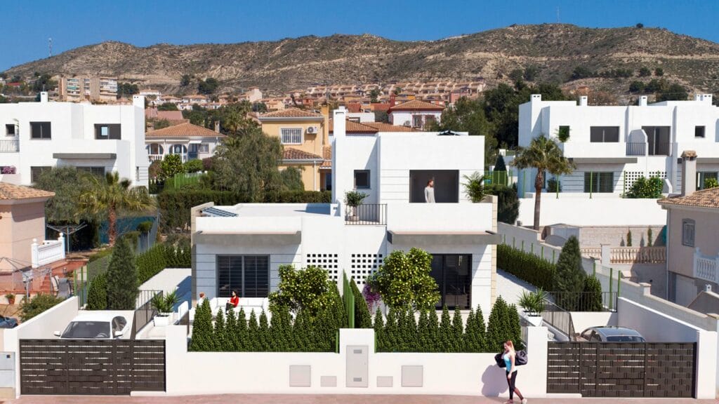 Willa w Busot, Północna Costa Blanca Hiszpania D