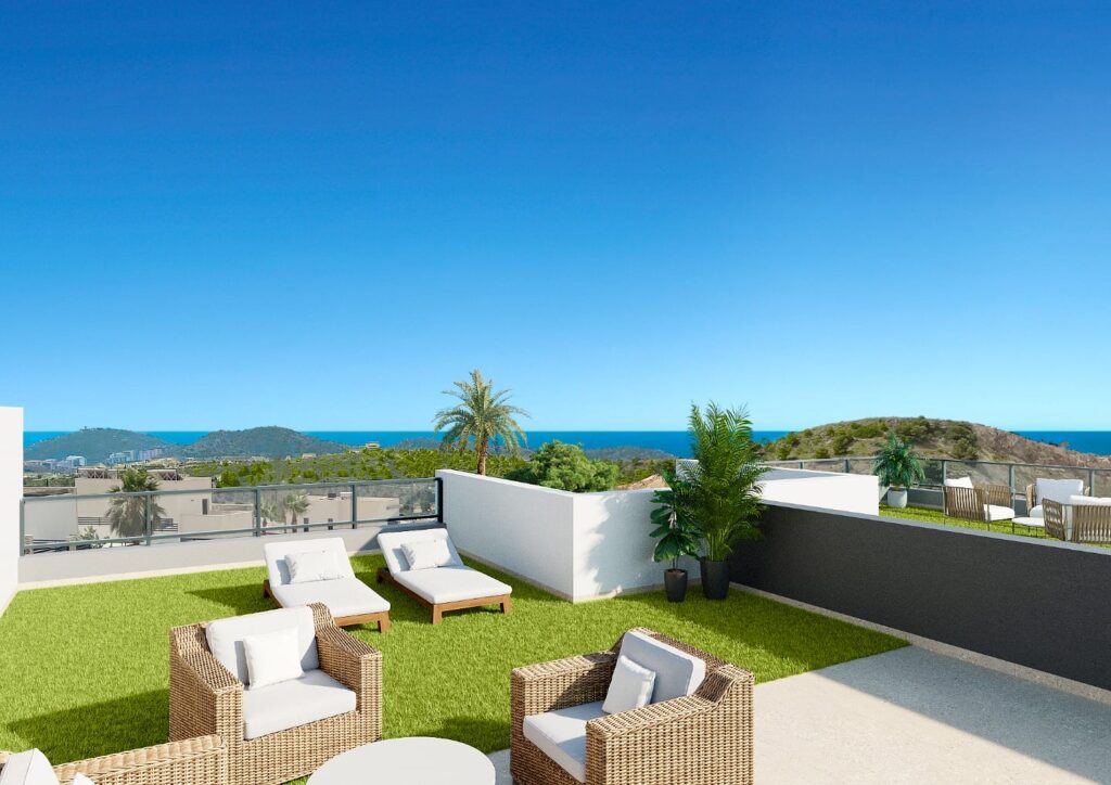 Dom w Finestrat, Północna Costa Blanca Hiszpania D