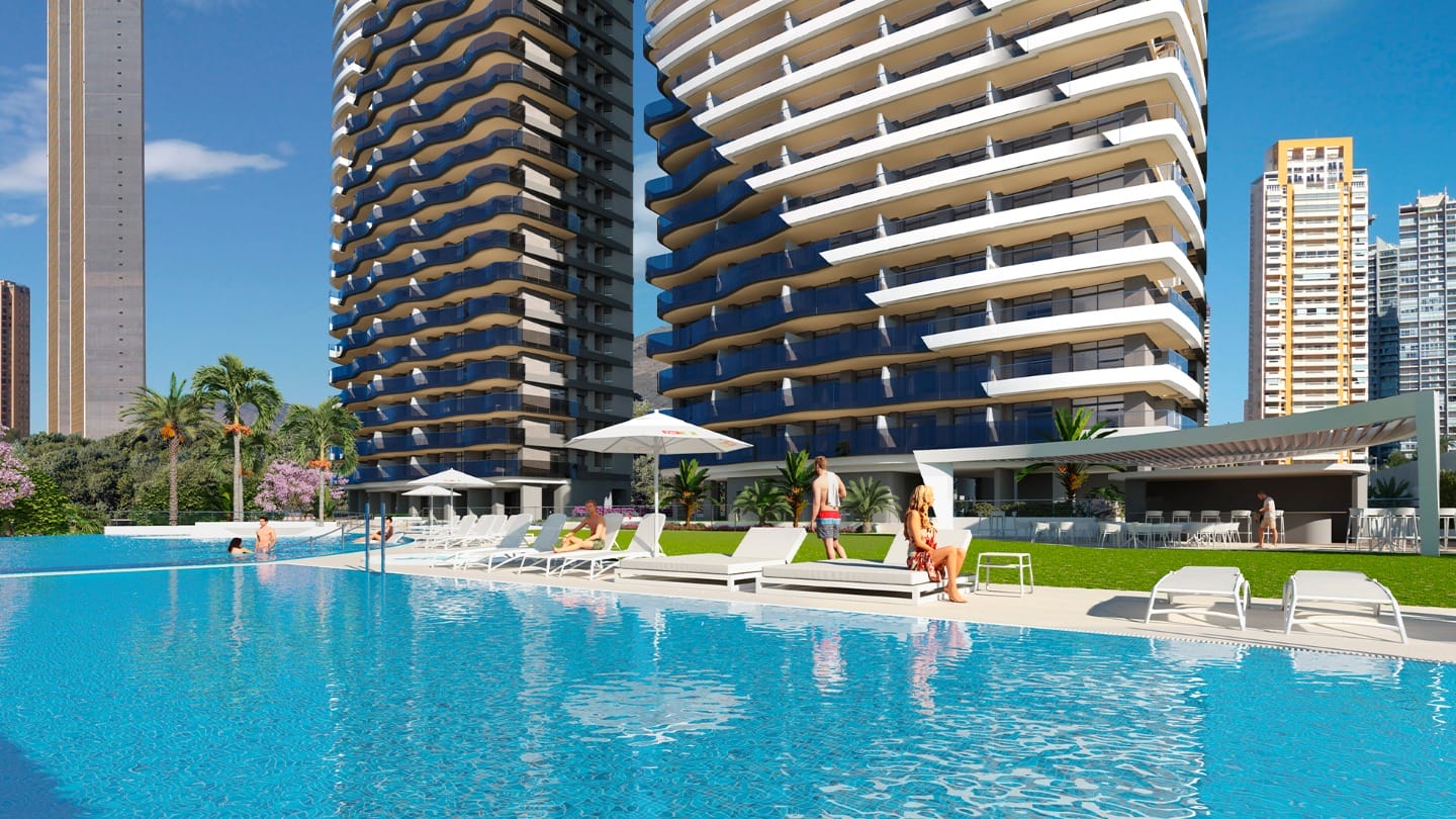 Luksusowy penthouse na sprzedaż w Benidorm, Północna Costa Blanca Hiszpania D