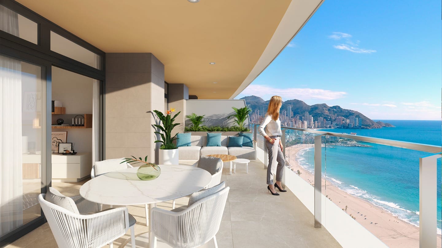 Komfortowy apartament do zakupu: Benidorm, Północna Costa Blanca D