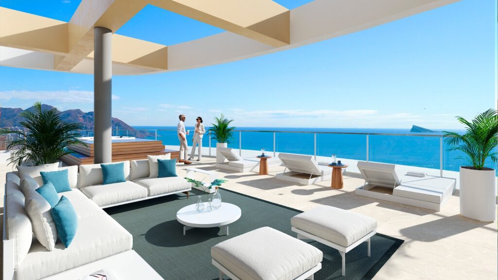 Benidorm, Hiszpania: Apartament w rejonie Północnej Costa Blanca D