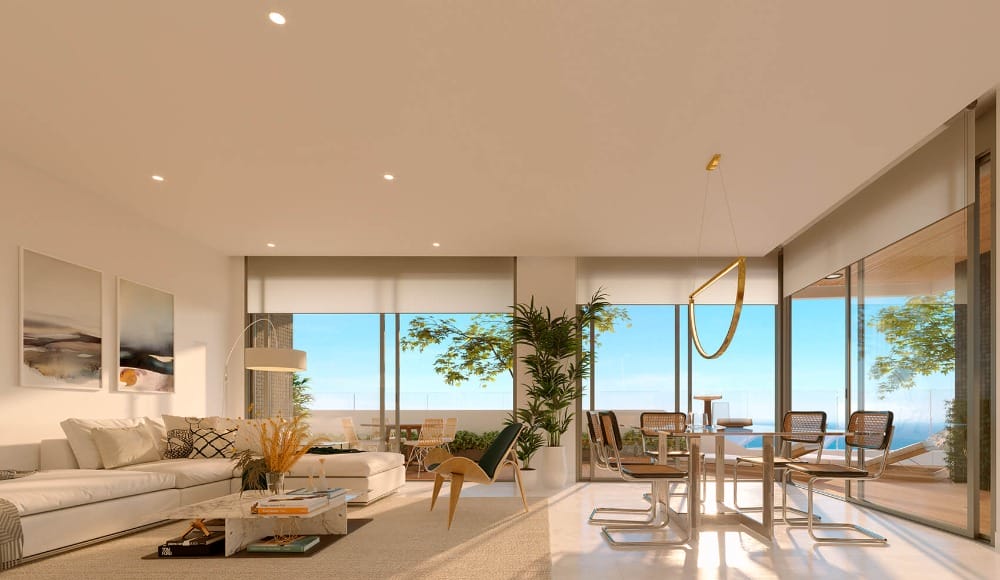 Penthouse w Benidorm, Północna Costa Blanca Hiszpania D
