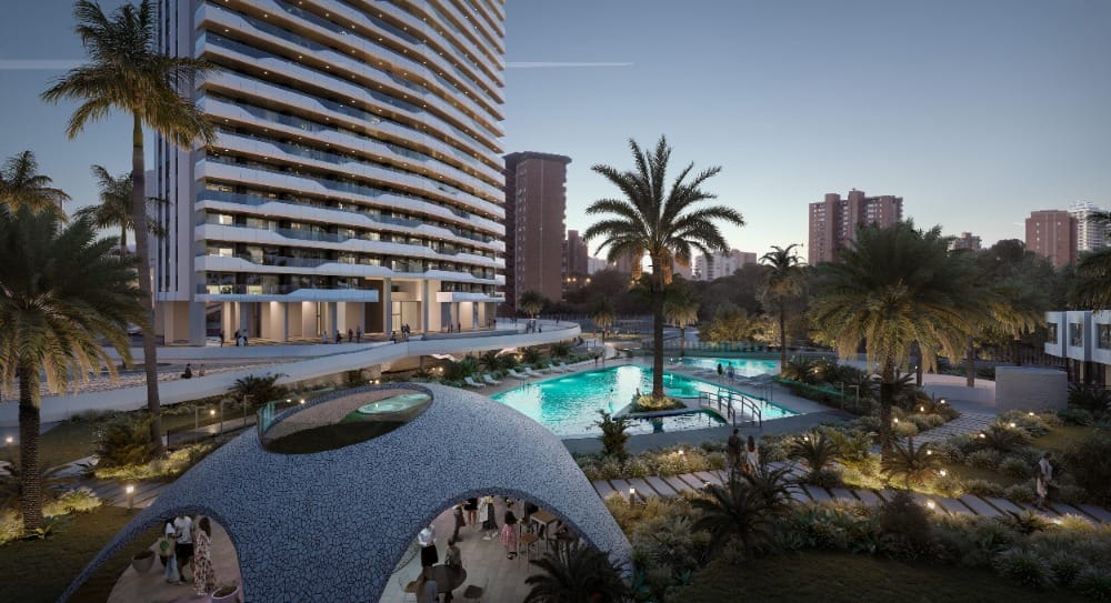 Penthouse w Benidorm, Północna Costa Blanca Hiszpania D