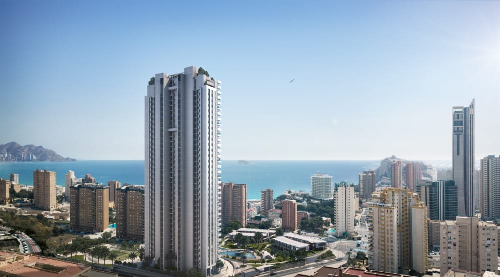 Penthouse w Benidorm, Północna Costa Blanca Hiszpania D