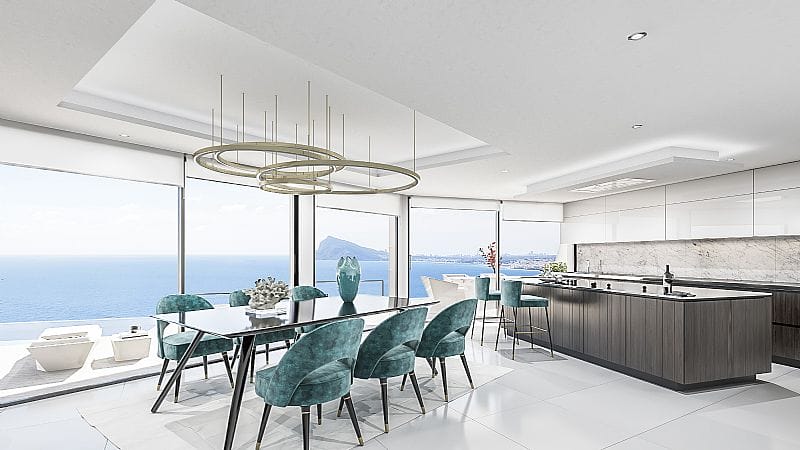 Piękna willa w Altea, Północna Costa Blanca Hiszpania D