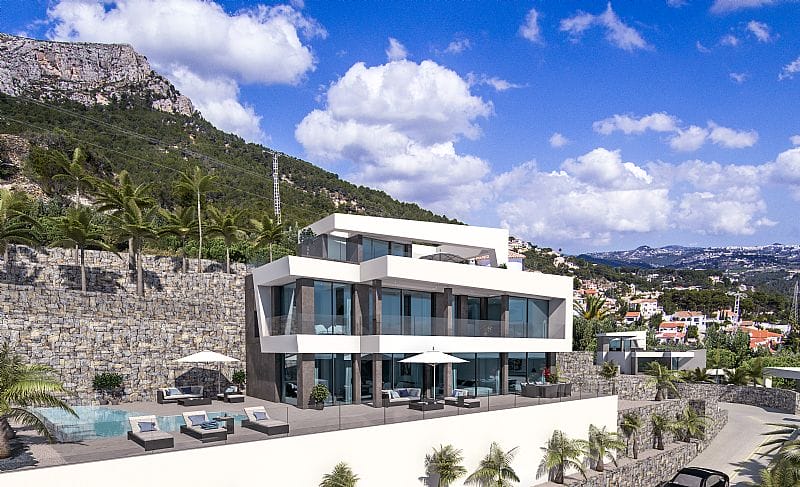 Willa w Calpe, Hiszpania: Dostępna na sprzedaż D