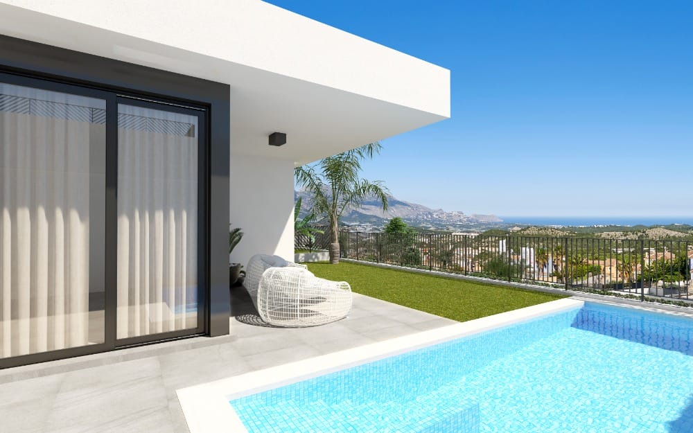 Urokliwa willa Polop, Costa Blanca Północna, Hiszpania, na sprzedaż D