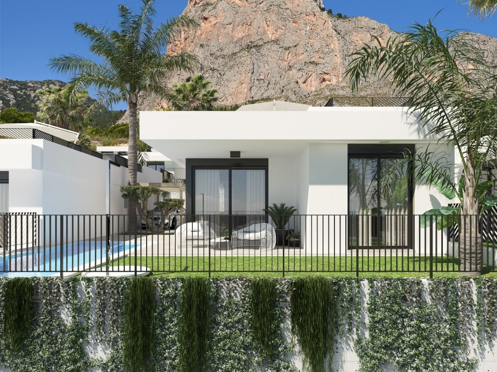Willa na sprzedaż w Polop, Północna Costa Blanca Hiszpania D