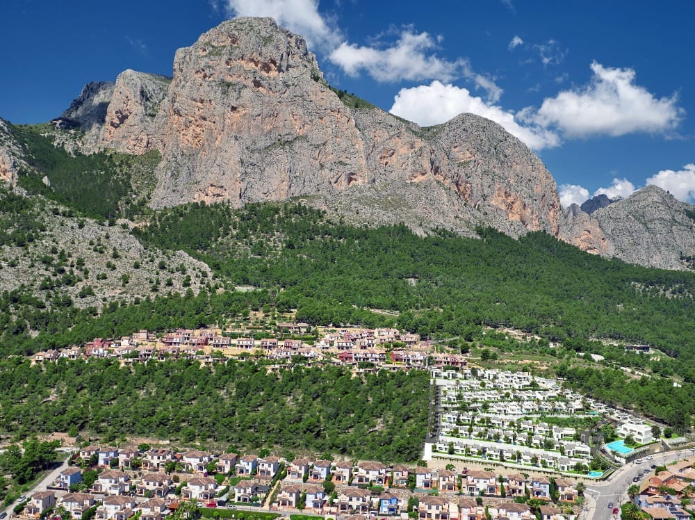 Willa w Polop, Północna Costa Blanca Hiszpania D