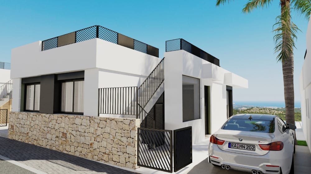 Willa na sprzedaż w Polop, Północna Costa Blanca Hiszpania D