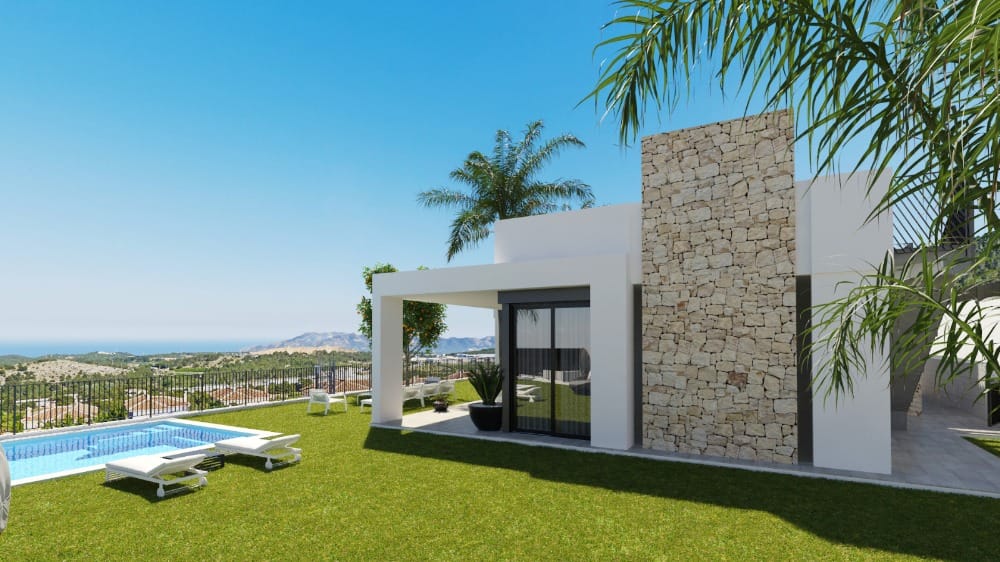 Willa na sprzedaż w Polop, Północna Costa Blanca Hiszpania D