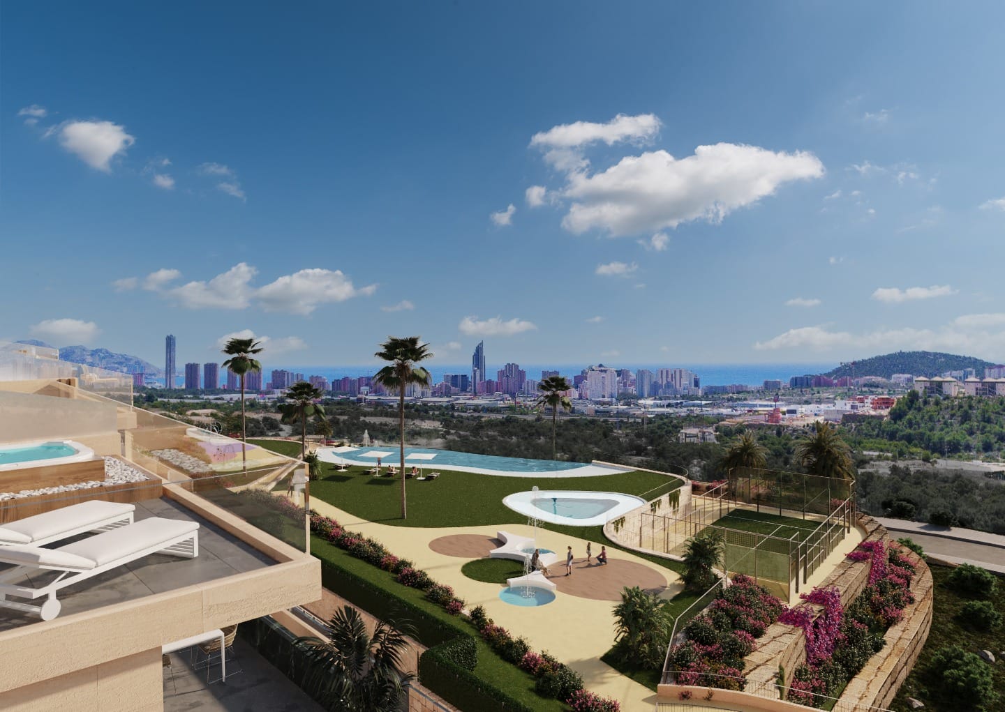 Duplex w Finestrat, Północna Costa Blanca Hiszpania D