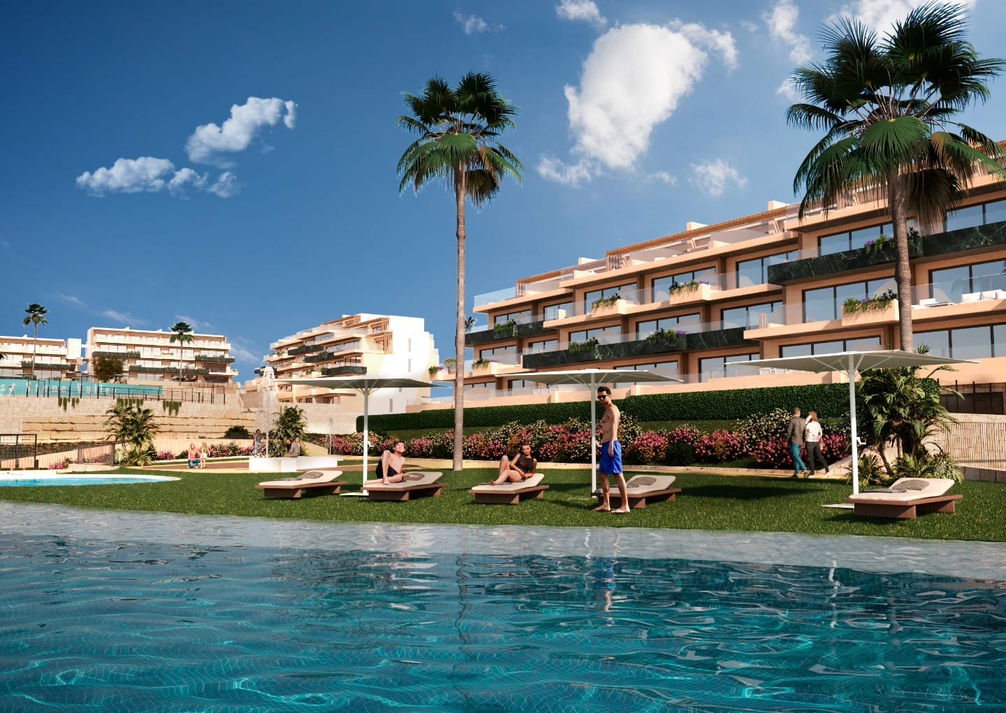 Duplex w Finestrat, Północna Costa Blanca Hiszpania D