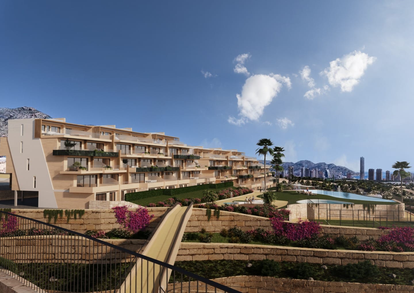 Duplex w Finestrat, Północna Costa Blanca Hiszpania D